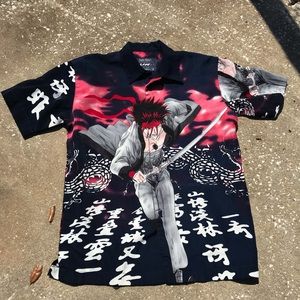 Animé Polo Button Down